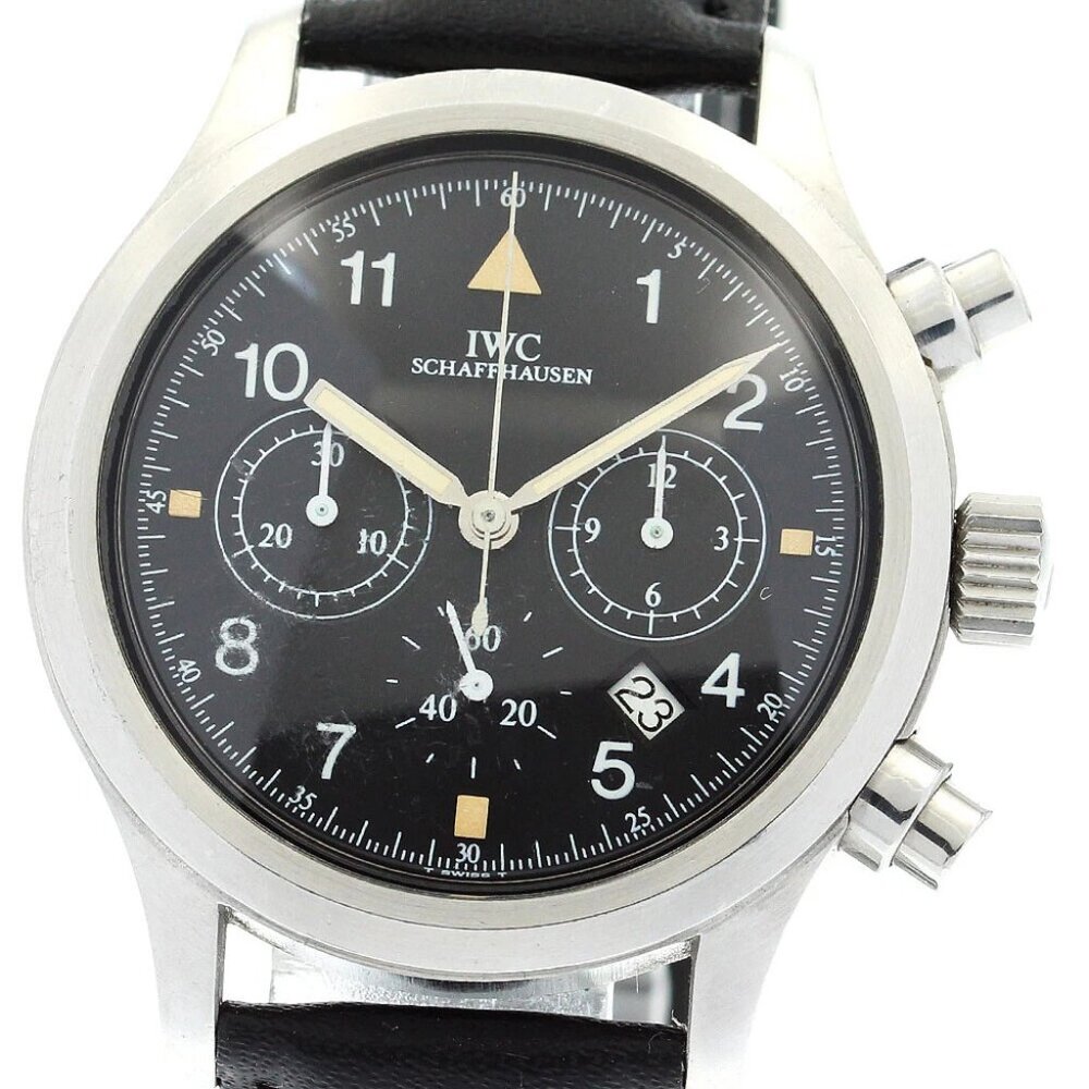 IWC SCHAFFHAUSEN Flieger IW374002 Date Chronograph Quartz Men's Watch_875181
